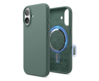 Etui do telefonów Elago Magsafe Silicon Case do iPhone 17 Midnight Green ES17MSSC61-MGR